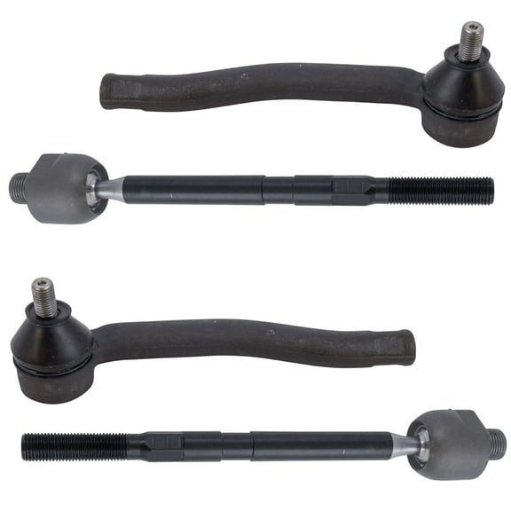 TRQ Front Tie Rod Set Fits Select 2010-2014 Honda Insight
