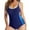 Bikini Tankini Coverup Swimsuits Navy on Clearance, variant on Women One Piece Swimsuit Tummy High Neck Bathing Suit Slimming Swimwear