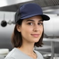 thumbnail image 5 of Jiibva Cloth Work Hat Chic Food Service Work Wear Cooking Hygienic Cap Smoke-proof Dust Breathable Mesh Chef Hat Hotel Restaurants, 5 of 7