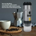 thumbnail image 3 of Portable Coffee Machine, Self Heating Electric Travel Coffee Maker, Compatible with Ground Coffee & Capsules, Ideal for Car, Camping, Office, Great Gift for Coffee Lovers, 3 of 7