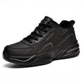 thumbnail image 5 of Stylish Mens Color Block Sneakers - Durable Lace-Up Design with Non-Slip Sole - Comfortable Shock-Absorbing Outdoor Footwear, 5 of 5