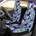 thumbnail image 2 of Vsdgher Cute Halloween Automotive Seat Covers for Cars Trucks and SUVs – Car Seat Covers for Truck Seat Protectors Set of 2, 2 of 7