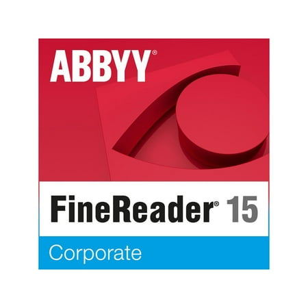 ABBYY Finereader 15 Corp Edu ESD, 886389177614