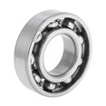 thumbnail image 1 of Rodamientos de bolas de ranura profunda Unique Bargains 6206 P0 30x62x16mm rodamientos lubricados tipo abierto tono plateado para patinete y patineta, 1 of 1