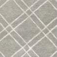 thumbnail image 4 of SAFAVIEH Himalaya Maralyn Geometric Wool Area Rug, Grey/Silver, 6' x 6' Round, 4 of 5