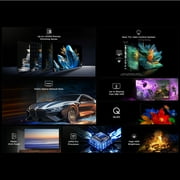 TCL 85 Class QM6K Series QD-Mini LED QLED 4K UHD HDR Smart Google TV (جديد 2025) - 144 هرتز، Dolby Atmos Onkyo Audio، نظام التحكم Halo - 85QM6K