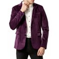 thumbnail image 1 of SUNSIOM Men’s Slim Fit Blazers Lightweight Long Sleeve Solid Color Dress Jacket Button Front Sports Coat, 1 of 6