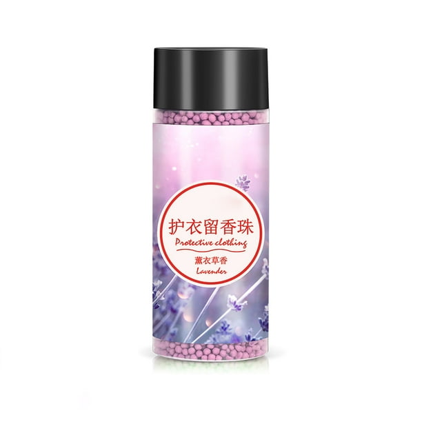Perlas de fragancia para ropa, extracto de plantas naturales, suavizante de larga duración, suministros para lavandería, fragancia de lavanda