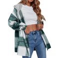 thumbnail image 3 of Vedolay Blazer Jackets for Women Trendy Open Front Cardigan Dressy Blazer Jacket Jacket Green,S, 3 of 5