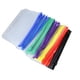 thumbnail image 5 of Sobres de plástico con cremallera Multicolor, tamaño A6, translúcidos, impermeables, reutilizables, carpetas con cremallera para oficina, aula y dormitorio, 31 Uds., 5 of 5