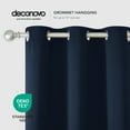 thumbnail image 5 of ZOPZO Blackout Curtains Set of 2 Panels, Noise Reducing, Navy Blue, 42W x 54L Inch, Energy Saving Thermal Insulated Drapes for Bedroom Windows, 5 of 7