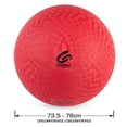 thumbnail image 5 of Coinus Sports Playground Ball 9 in diameter - Red, 5 of 5