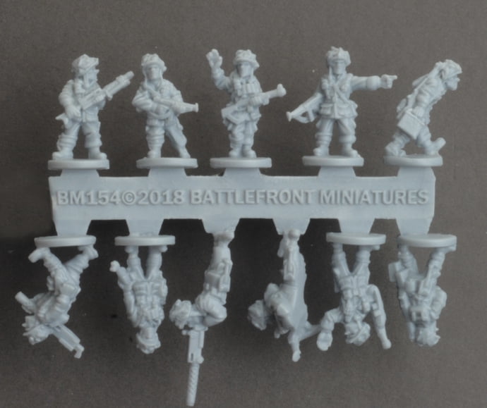 Flames of War Late War American Parachute Rifle Company (Plastic) UBX64