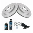 thumbnail image 2 of TRQ Rear Premium Ceramic Brake Pad & Coated Rotor Kit w/Fluids for Cadillac SRX BKA24631, 2 of 6