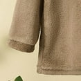 thumbnail image 6 of Hessimy Unisex Infant Toddler Spring Summer Soft Fabric 2Pcs Soft Long Sleeve Comfortable Sleepwear Pajamas, Unisex Comfort Pjs(Coffee,3-4 Years), 6 of 7