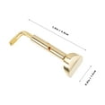 thumbnail image 3 of 2pcs Replacement Violin Chin Rest Screw Metal Violin Chin Rest Fitting Screw, 3 of 8
