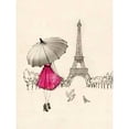 thumbnail image 3 of Yamada, Morgan 19x24 Black Modern Framed Museum Art Print Titled - Sketching a Parisian Memory, 3 of 5