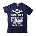 thumbnail image 4 of Funny Halloween Shirt Halloween Costume I'm A Dracula Shirt Halloween Dracula Shirt Humorous Gifts (Large Military Green), 4 of 6