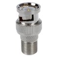 thumbnail image 3 of Adaptador de TV con conector macho BNC a conector hembra tipo F, conector coaxial RF, 2 unidades, 3 of 4