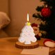thumbnail image 3 of Decoraciones Del Árbol de Navidad Jogo de Regalo Lindo Del Árbol de Navidad Velas de Navidad Decoración de la Forma Del Árbol de Navidad Acompañada de Velas de Regalo Árbol de Navidad Pequeño, 3 of 6