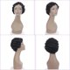 thumbnail image 4 of Peluca clásica europea y americana de pelo corto y rizado para mujer oso de fresa Electrónica, 4 of 5