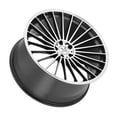 thumbnail image 2 of Mandrus 23 17X8 5X112 42Et 66.56Cb Gunmetal W/ Mirror Cut Face Wheel, 2 of 3