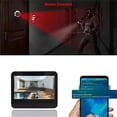 thumbnail image 5 of Cámara de Mirilla Tuya Wifi de 2 MP, Timbre de Vídeo Inalámbrico Inteligente, Detección de Movimiento PIR, Seguridad para el Hogar Inteligente, Color Negro., 5 of 5