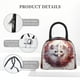 thumbnail image 4 of Balery White Red Cat Couple Bolsa de Almuerzo para Mujeres, Caja de Almuerzo, Bolsa de Almuerzo Pequeña Impermeable, Tote de Almuerzo Reutilizable con Gran Capacidad, 4 of 6