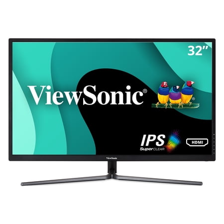 UPC: 0766907918410 | ViewSonic VX3211-2K-MHD 32 Inch IPS WQHD 1440p Monitor with 99% sRGB Color Coverage HDMI VGA and DisplayPort