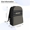 thumbnail image 4 of Recaros Logo Travel Backpack Women Men School Computer Bookbag Student Daypack Bags, 4 of 5