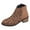 Brown, variant on Fall Boots Women'S's Leopard Winter Shoes Pointed Head Side Zipper Big Yards in Europe and the United States Female
