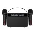 thumbnail image 4 of Xuanheng Mini Karaoke Machine Birthday Party Portable Speaker for Wedding Home Summer black, 4 of 8