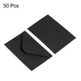 thumbnail image 3 of REGALWOVEN Mini Envelopes, Gift Cards Business Card Envelope for Greeting Wedding Black, 3 of 6