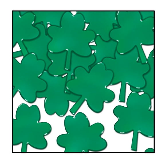 Fanci-Fetti Shamrocks (green) Party Accessory (1 count) (1 Oz/Pkg)