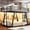 Twin-XL Black, variant on Leumius Full over Full Bunk Bed Frame with 2 Side Ladders, Metal Bunk Bed with Spdcial Support Leg Design and LED Light, Low Profile Bunk Bed for Teens Adults Black