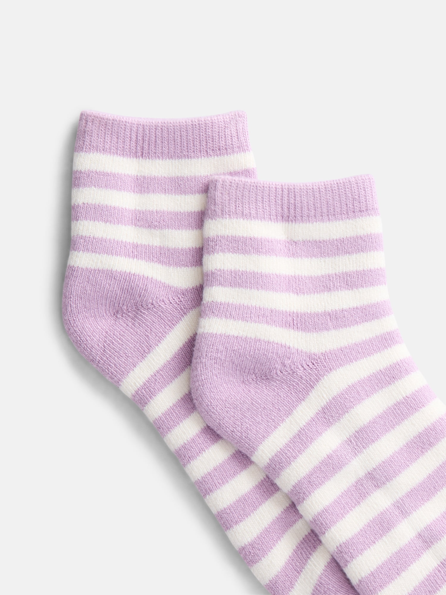 Joyspun Women's Comfort Full Terry Ankle Socks, 3-Pack, Size 4-10