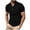 Black, variant on YFNNUP Men Henley T-Shirt Casual Short Sleeve Lightweight Pullover Shirts Summer Solid Basic Tees Button Tops