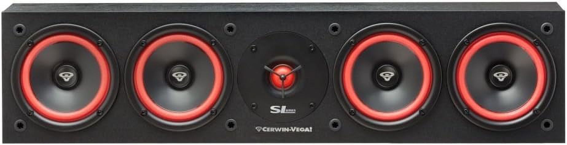 Cerwin-Vega SL-45C Quad 5 1/4 Center Channel Speaker - image 4 of 5