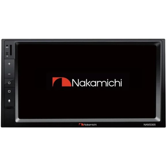 Estéreo Pantalla Touch TFT 2 DIN 7" Nakamichi NAM3305 Mirrorlink Bluetooth USB Carplay Android Auto Nakamichi NAM3305