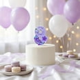 thumbnail image 5 of Birthday Number Candle, Creative Cartoon Design Smokeless Wax Glitz for Kids Boys Girls Birthday Party Cake Toppers Anniversary Decorations, H, 5 of 6