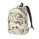 thumbnail image 1 of Fotbe Wild West Desert With Cowboys Mochila de Lona con Estampado, Mochila Duradera, Mochila Versátil de Alta Calidad, Mochila Compacta Vintage-Medium, 1 of 5