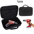 thumbnail image 1 of Estuche de Transporte para Taladros Eléctricos, Caja de Herramientas, Estuche Multifunción EVA, Antigolpes con Asa, Estuche de Viaje, Bolsa de Herrami Negro, 1 of 8