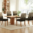 thumbnail image 5 of 6 Pcs Black and Gold Chair Covers, Conference Room Chair Covers, Restaurant Chair Covers, Kitchen Chair Covers, Chair Covers High Elasticity Removable, 5 of 6