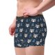 thumbnail image 2 of Balery Cute Christmas Tree Raccoon Calzoncillos bóxer para hombre, ropa interior de algodón suave y transpirable con cinturilla de nailon-Large, 2 of 5
