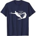 thumbnail image 3 of Water Skier Professional - Water Skiing Water Skiing T-Shirt, Men, Black, Small, 3 of 4