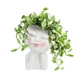 thumbnail image 3 of Pot de Fleurs en Résine avec Repose-Joues - Design Unique de Mannequin, 3 of 21
