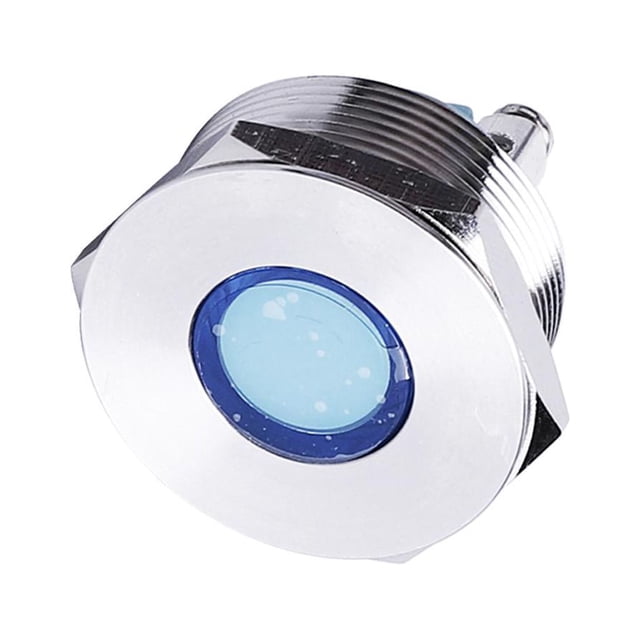 Luz Indicadora Señal Tablero Metal IB25B-FJ-D 25mm 12 V Equipo de Instalación Electrónica
