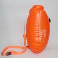 thumbnail image 4 of Soidarity Bolsa de aire seco inflable para natación con cinturón, boya para deportes acuáticos al aire libre, deriva, surf, pesca, rafting, esnórquel, Kits de desorden para acampar Naranja Soidarity OD027864-01, 4 of 6
