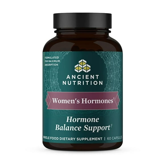 Suplemento de hormonas femeninas de Ancient Nutrition 60 cápsulas