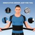 thumbnail image 2 of GKTG Back Brace Posture Corrector for Women and Men, Full Upper and Lower Back Support, 2 of 6